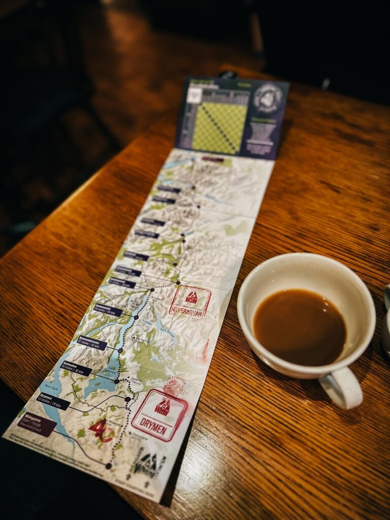 West Highland Way - paszport do wbijania pieczątek