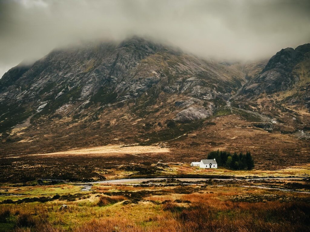 West Highland Way - widok ze podejścia Devil's Staircase