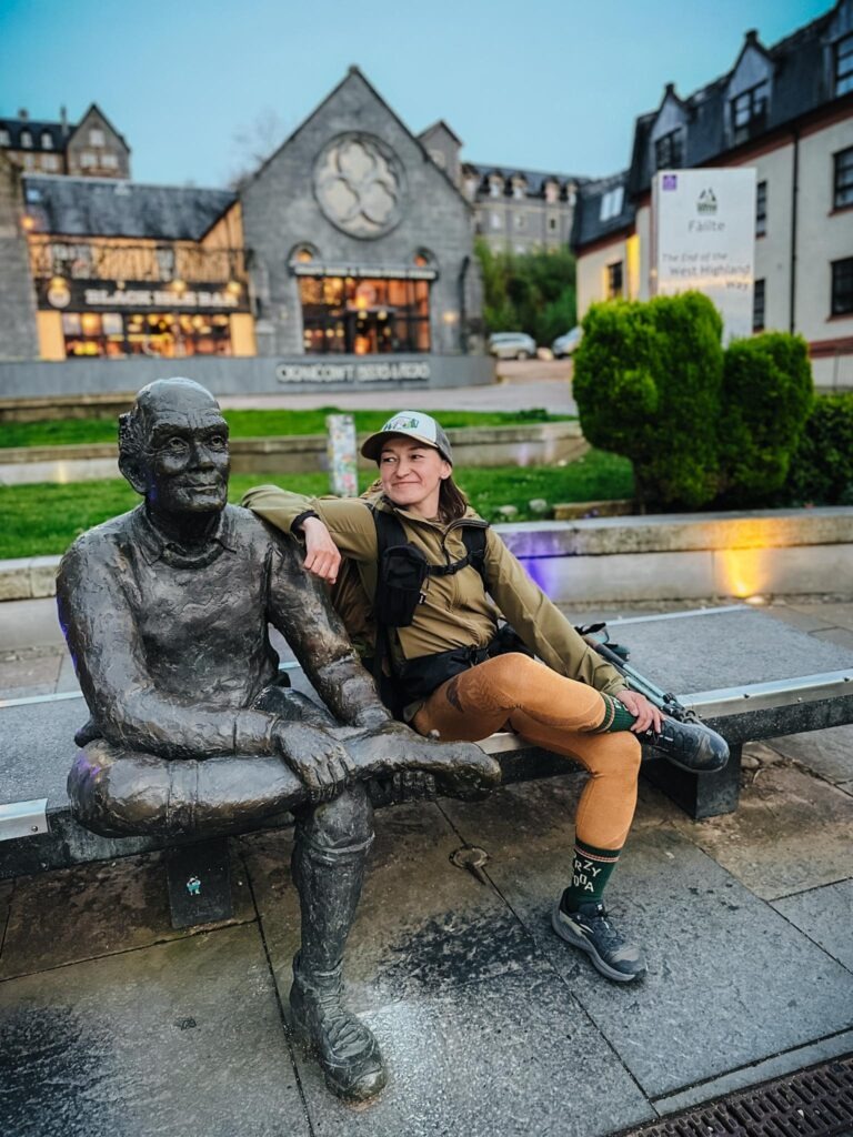 West Highland Way - koniec szlaku na Gordon Square w Fort William